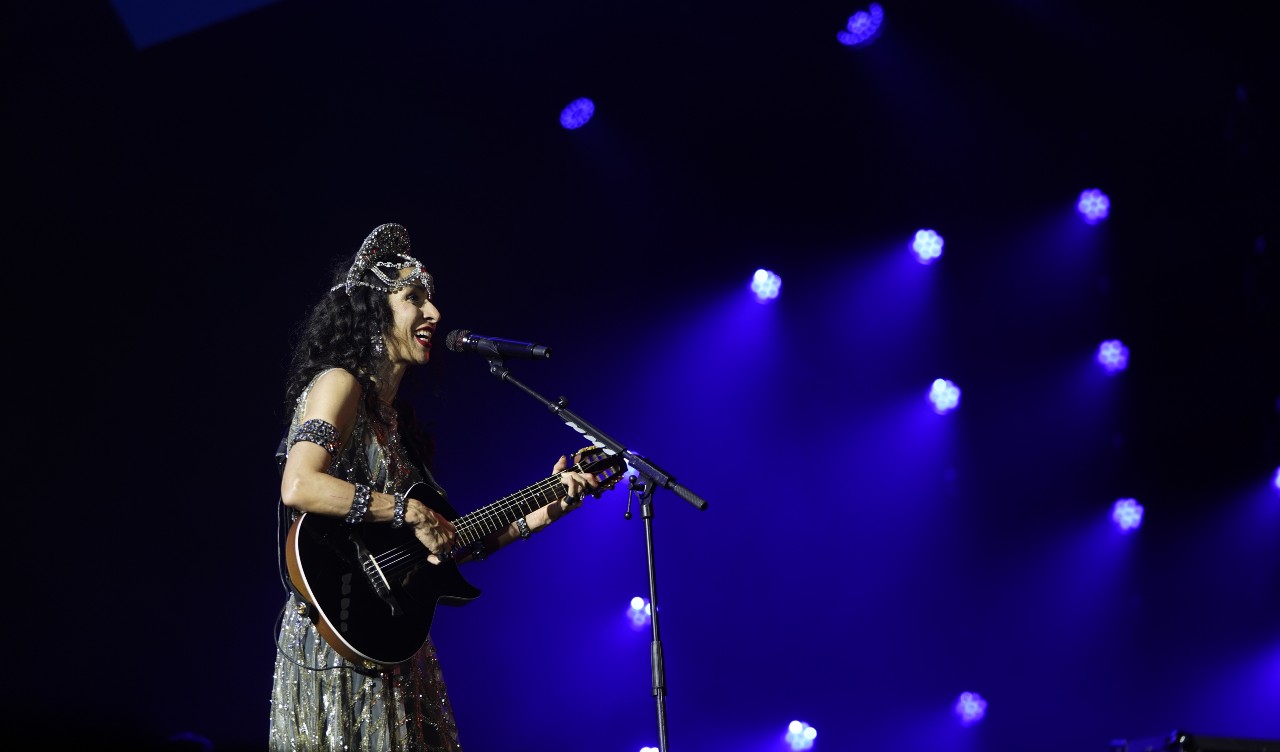 Marisa Monte no palco